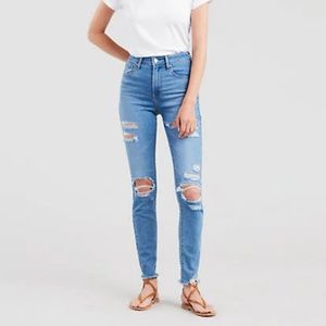Levis 721 High Rise Skinny Jeans sz 24